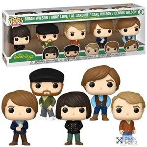 The Beach Boys Pet Sounds Funko Pop! Vinyl Figure 5-Pack